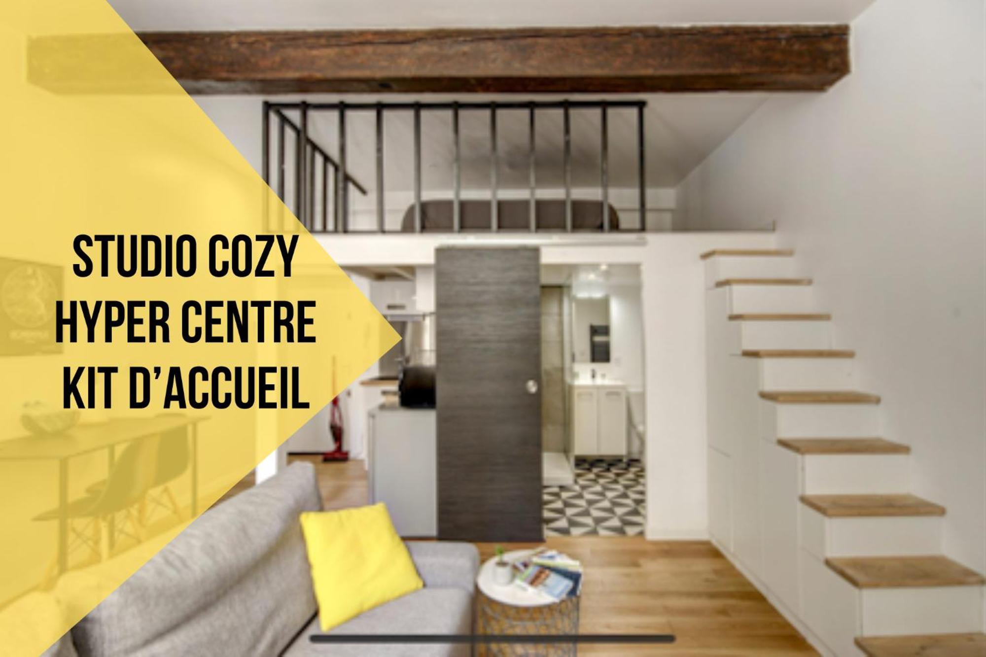 Charmant Studio Loft Au Coeur De Bordeaux Exteriér fotografie